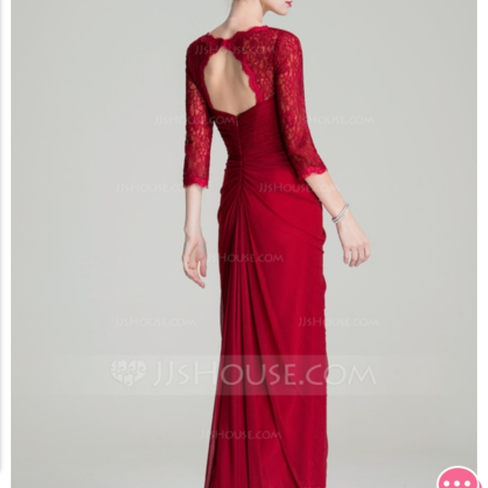 Floor length dress